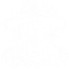 Skeleton with straw hat