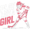 Ishockeyflicktröja – Spela som en tjej