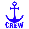 Blue Anker Crew Logo