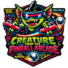 Créature du flipper Arcade Monster Retro