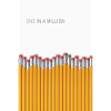 One in a Million Minimalist Statement