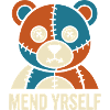 Patchwork Bear: Stitches & Contrast