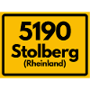 ANCIEN CODE POSTAL 5190 STOLBERG (Rhénanie)