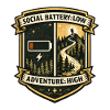 Social Battery Empty | Adventure High