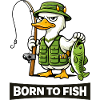 Né de pêcheur au canard pêcheur