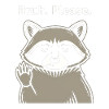 Bruh Please Raccoon Meme
