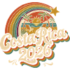 Kostaryka 2026 Retro Sunset