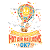 Luftballonfreude: Bunter Motiv
