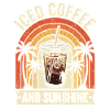 Eiskaffee und Sonnenschein