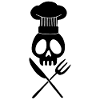 Cook's Skull (Black)