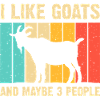 Goat Silhouette on Rainbow Planks