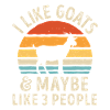 Goat Sunset Meme Tee