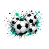 Das Fußballdesign zum Großereignis