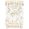 Honey Badger Animal Fearless By Nature