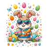Easter Bunny Boy Sunglasses