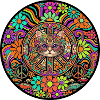 Cat Peace Love Freedom Kitten