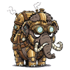 Mammoth Steampunk gepanzerter Dampfkessel