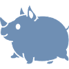 Rhino Cute Cartoon Silhouette