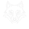 Geometric Wolf Head – Tribal Animal