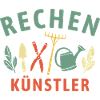 Rechen Künstler - Retro Gärtner Natur