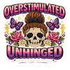 Overstimulated Unhinged Patchkunst