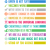 Bunte Wissenschafts Statements