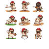 Cute Pug Baseball Player Funny Dog Sports