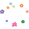 Große Schwester Blumen Design