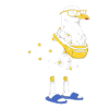 Daisy seagull in summer look