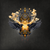 Dark Gold Winged Watch