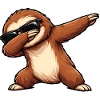 Dabbing Sloth