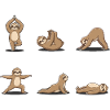 Sloth Yoga – Funny Yoga Animal Design