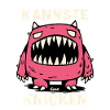 KANNSTE KNICKEN Monster Graphic