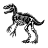 Dinosaur skeleton