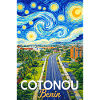Cotonou Street Starry Sky