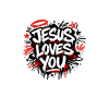 Jesus loves you!