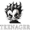 Bad mood teenager