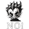 Punk Skull Mohawk NO - NO