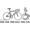 Minimalist Bicycle Silhouette