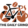 Abstract Road Bike Coffee Burst