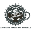 Caffeine Fuels My Wheels Cycling Tee