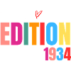 Limited edition Made in 1934