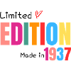 Limited edition Made in 1937