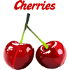 Cherries Retro Print