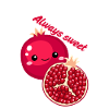 Always Sweet Pomegranate Charm