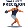 Power meets precision - discus throw