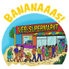 Banananaas VEB-Supermarkt.