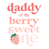 Berry Sweet Daddy Typography
