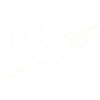 Herzflug line art