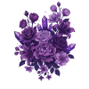 Violet Crystal Bouquet